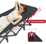 ATORPOK Folding Camping Cot with Removable Cushion B09MH9NT2K image 8