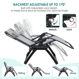 ATORPOK Padded Zero Gravity Chair with Canopy B0FH6TFZQN image 5