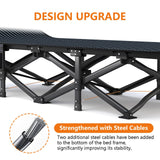 ATORPOK Folding Camping Cot with Removable Cushion B0FVXBNGFC image 5
