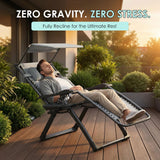 ATORPOK Padded Zero Gravity Chair with Canopy B0FH6TFZQN image 3