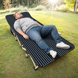 ATORPOK Folding Camping Cot with Contoured Headrest B0FBVDG4LZ image 2