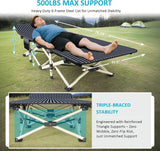 ATORPOK Folding Camping Cot with Contoured Headrest B0FBVDG4LZ image 4