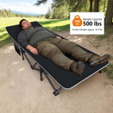 ATORPOK Folding Camping Cot with Removable Cushion B0FVXBNGFC image 2