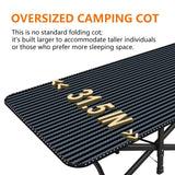 ATORPOK Folding Camping Cot with Removable Cushion B0FVXBNGFC image 3